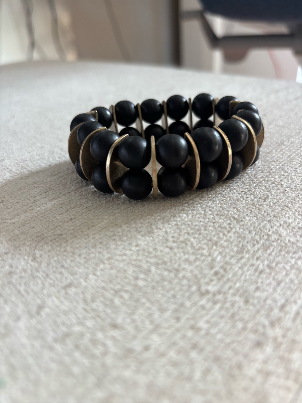 Black/Gold bracelet